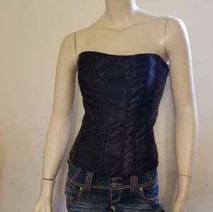Lovers Lane Black Corset Lace Up Size M